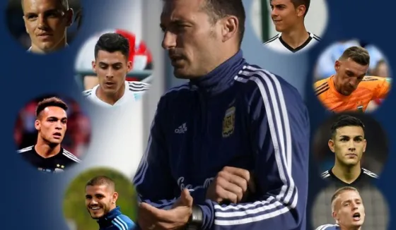 La AFA dio a conocer la primera lista de Scaloni