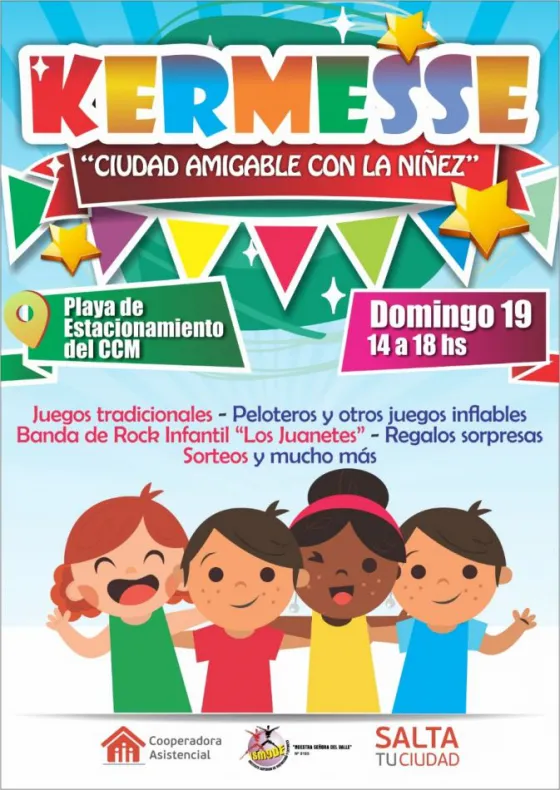El domingo, los niños podrán festejar su día en Centro Cívico Municipal