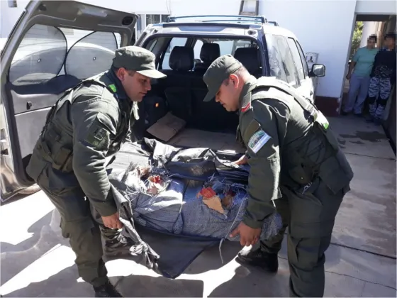 Viajaba con 45 kilos de cocaína en cajas de cigarrillos