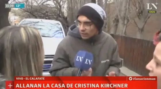 Agredieron a periodistas en los allanamientos a Cristina Kirchner