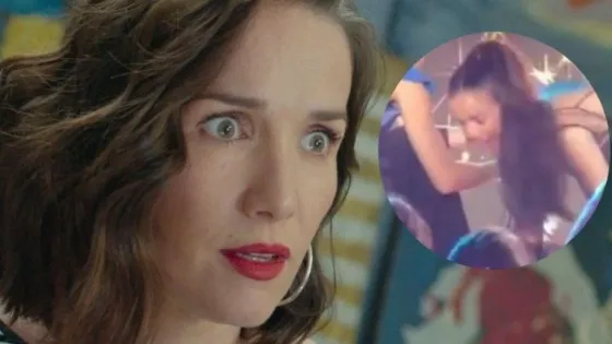 Tremenda caída de Natalia Oreiro durante una entrega de premios