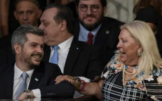 Elisa Carrió se mostró furiosa con Marcos Peña