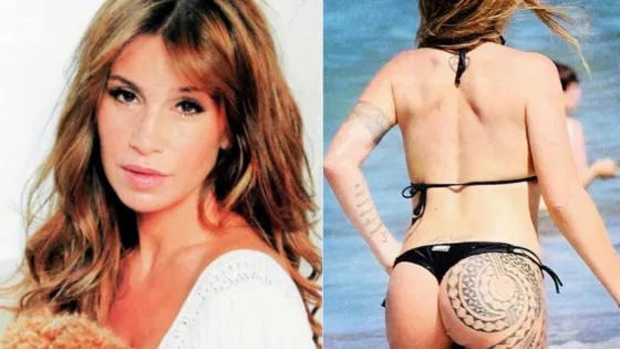 Después de su tatuaje en los glúteos, Flor Peña se volvió a tatuar