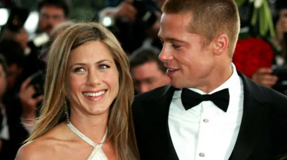 Brad Pitt y Jennifer Aniston, juntos en Italia