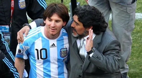 Maradona estalló contra Mancuso por Messi