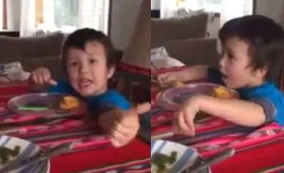 La divertida explicación de un niño sobre el himno argentino: “A Gloria no le gusta morir”. VIDEO