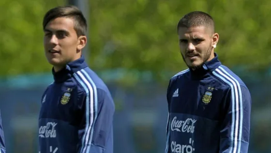 Paulo Dybala y Mauro Icardi serían titulares ante Colombia