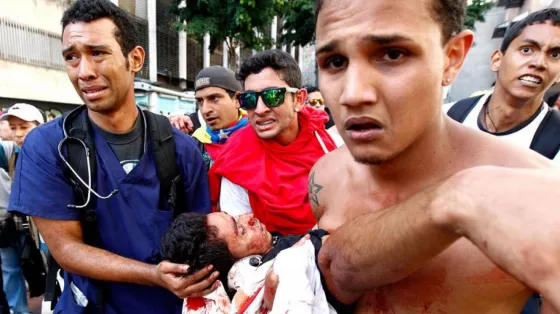 Venezuela: Reprimieron una marcha opositora y mataron a un estudiante. Mirá el video