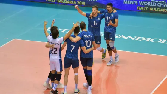 ¡Tremendo! Triunfo histórico de la selección de vóley