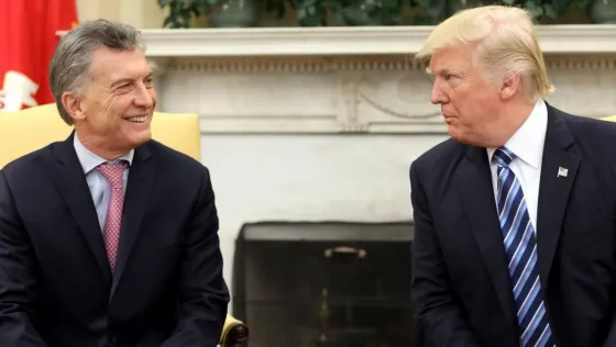 Mauricio Macri se reúne con Doland Trump