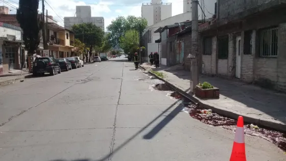 ¡Urgente! Hubo un derrame de ácido en la cuadra de la Cerveza Salta