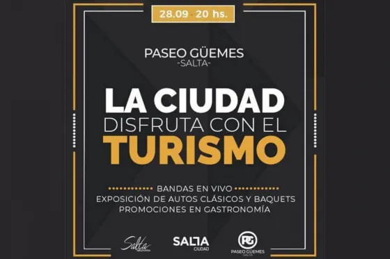 Realizará el lanzamiento del “Paseo Güemes”
