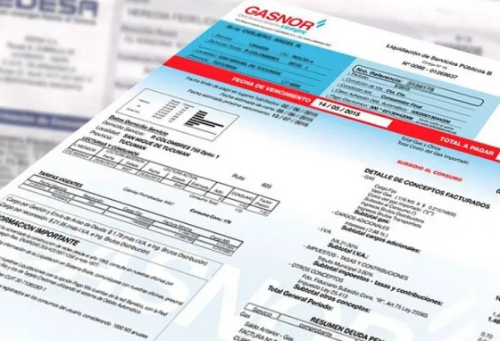 Solicitan a Gasnor que deje de incorporar el cargo por uso del suelo en la factura