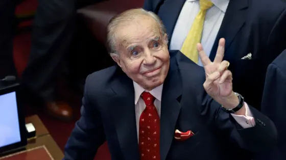 Absolvieron a Carlos Menem en la causa por el tráfico de armas