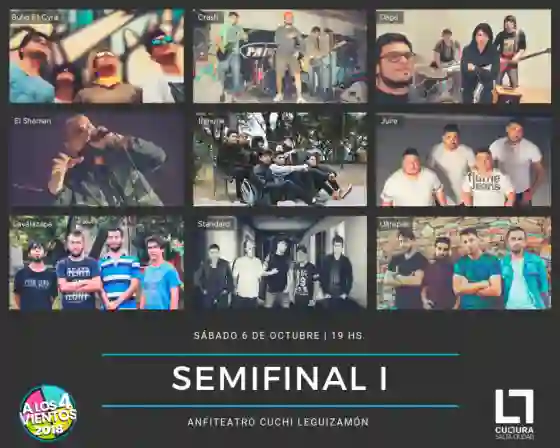 Mañana es la primera semifinal del concurso "A los 4 vientos"