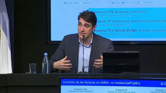 Tarifa de gas: Iguacel defendió el pago en 24 cuotas por devaluación