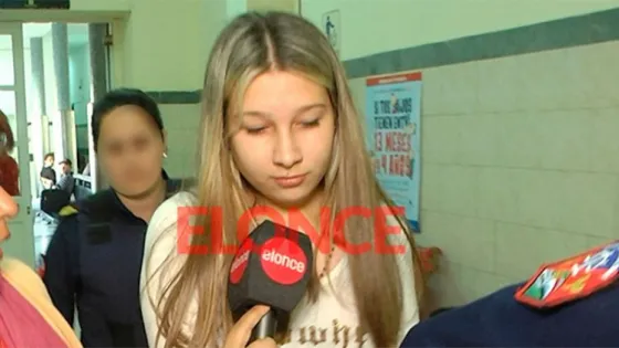 Nahir Galarza rompió el silencio durante un control médico. VIDEO