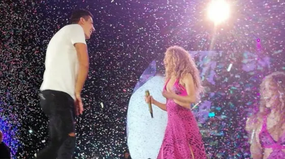 La increíble reacción de Shakira con un fan que la sorprendió en pleno show (VIDEO)