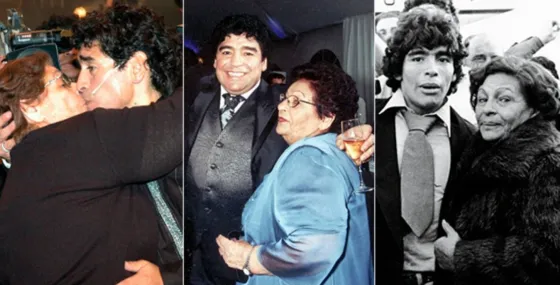 Maradona recordó a su madre con un conmovedor mensaje