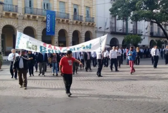 Bancarios se movilizan en contra del Presupuesto 2019