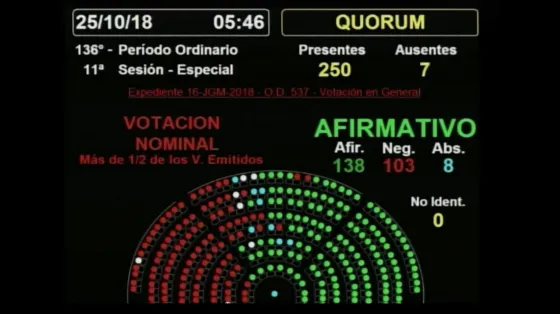 Presupuesto 2019: Diputados dio media sanción al proyecto