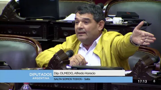 Olmedo sobre los manifestantes en contra del Presupuesto: “Son motivados por el dinero”