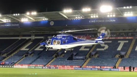 ¡Impactante! Así se estrellaba el helicóptero del dueño del Leicester City. VIDEO