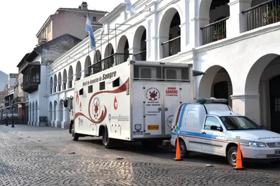 Atención: Habrá colecta de sangre en la plaza 9 de Julio