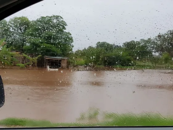 Las lluvias siguen afectando al departamento Anta. VIDEO