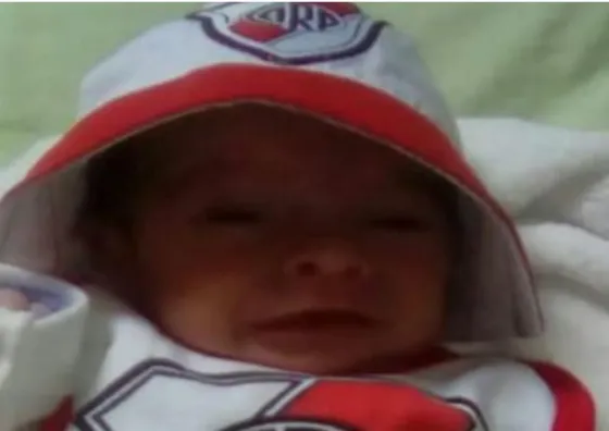 ¡Tremendo! Le pusieron River Plate a su hijo