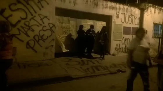 Efectivos policiales se encuentran en el geriátrico "Hogar Sustituto"