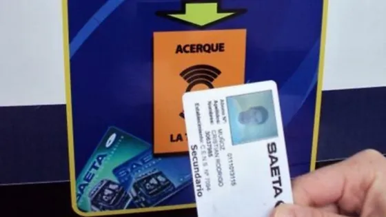 Atención: Te contamos como serán los plazos para renovar la tarjeta de SAETA