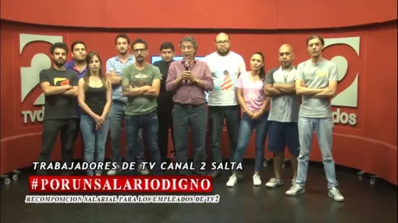 Conflicto en Canal 2: Dictaron conciliación obligatoria para los trabajadores