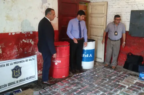 Decomisaron más de 140 kilos de cocaína