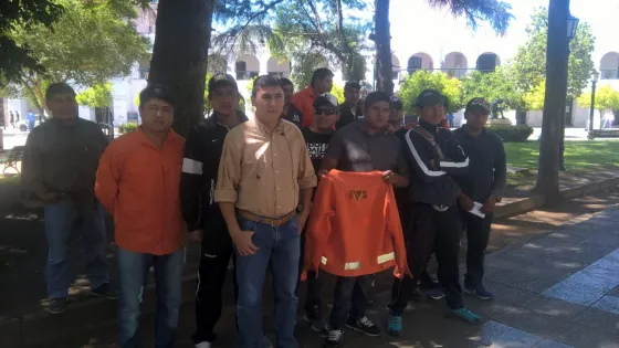 Trabajadores de Vialidad se manifestaron en contra de la precarización laboral
