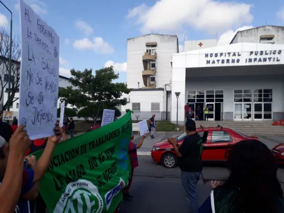 Confirman paro en el Materno Infantil para la semana próxima