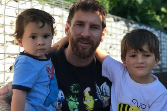 Es furor: Los videos de los hijos de Messi bailando