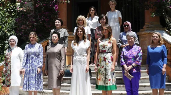G20: así fue el encuentro de primeras damas en Villa Ocampo