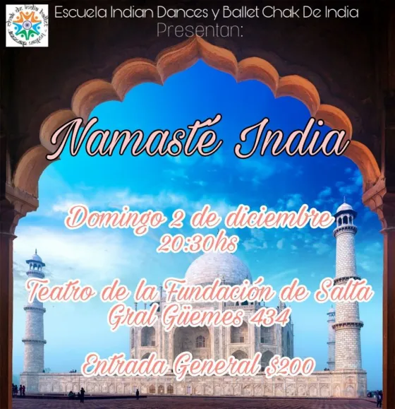 Se viene Namaste India