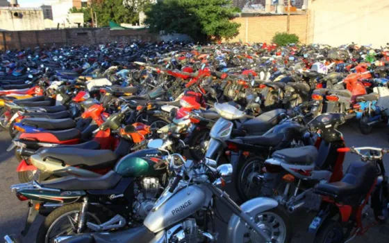 Mañana se rematarán 533 motocicletas