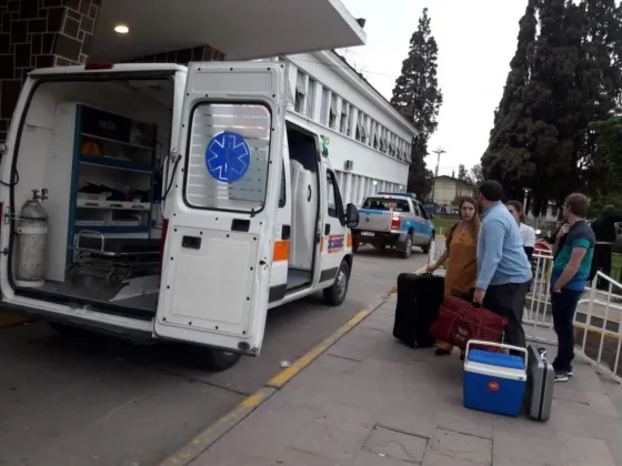 Se desarrolla un operativo de ablación de órganos en la ciudad