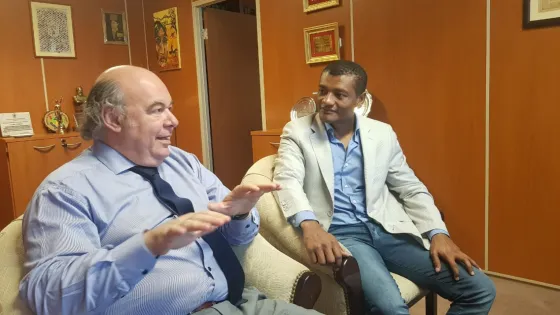 Abel Cornejo y David Leiva dialogaron sobre como abordar la problemática de la violencia de Género