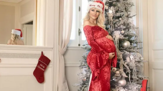 ¿No será mucho? El regalo de Navidad de Vicky Xipolitakis para su bebé