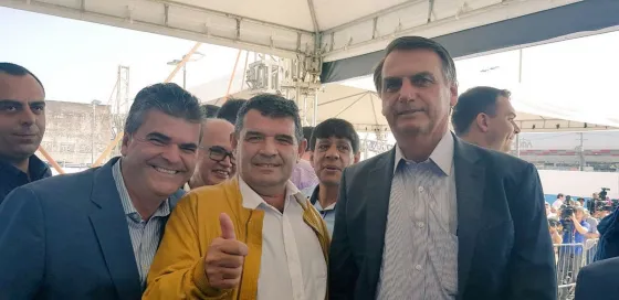 Olmedo se reunió con Bolsonaro: “Coincidimos en trabajar juntos”