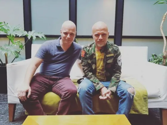 ¡Es igual! Sebastián Wainraich se reencontró con su clon