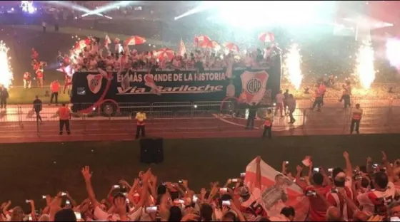 Así fue la vuelta olímpica de River en el Monumental (VIDEO)