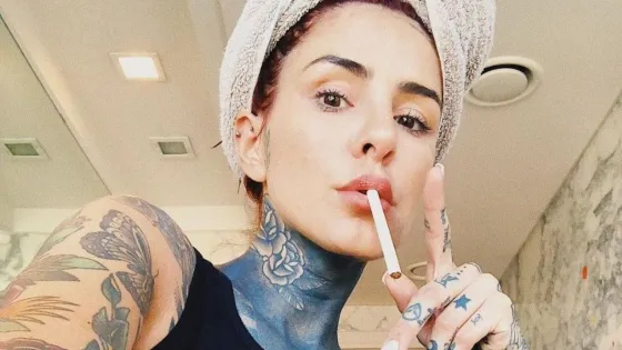 La foto al desnudo total de Candelaria Tinelli