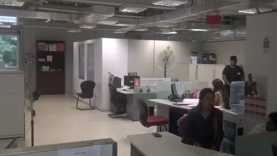 Allanaron oficinas en el Centro Cívico Municipal