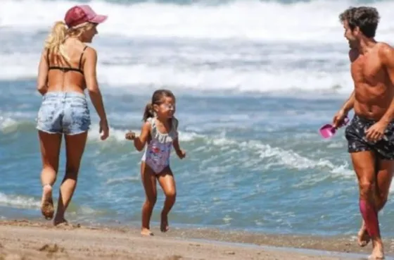 ¿Qué dirá la China? Laurita Fernández fue fotografiada en la playa con Rufina