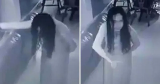 Grabó a su empleada poseída, mira el vídeo!